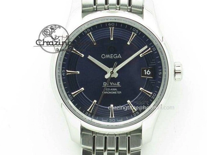 0601 Premium Seamaster Professional Chrono RG Black Ceramic Black Dial On RG Bracelet A 8212